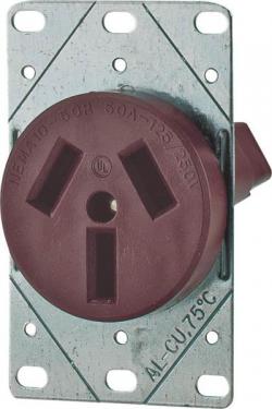FLUSH GROUND RECEPTACLE 50A 3W