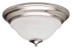 BN ALABASTER CEILING FIXTURE 2LT