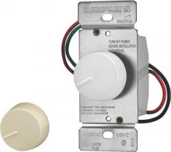 ROTARY DIMMER PRESET 3-WAY WHITE