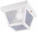 1LT IMPACT WHITE PORCH FIXTURE
