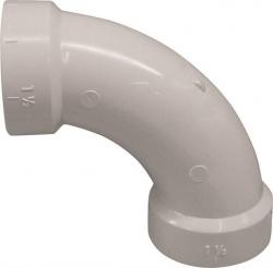 2" LONG TURN 90 ELBOW PVC