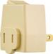 ONE OUTLET PLUG IN SWITCH IVORY