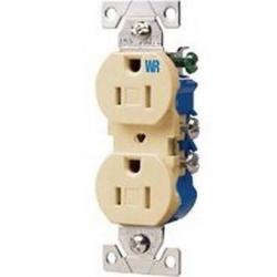 DUPLEX RECEPTACLE TR & WR 15A IV