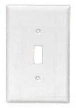 TOGGLE PLATE 1G MID-SIZE IVORY