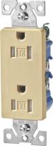 DUPLEX RECEPTACLE 15A IVORY TR