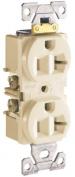 DUPLEX RECEPTACLE 20A COMM IVORY