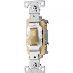 TOGGLE SWITCH DP COMM 20A IVORY