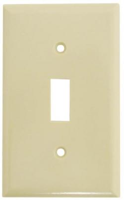 TOGGLE PLATE 1 GANG IVORY