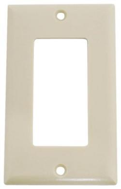 ROCKER PLATE 1 GANG IVORY