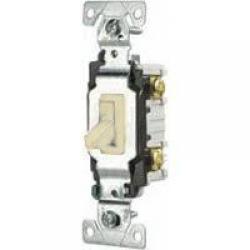 TOGGLE SWITCH COM PRO 15A IVORY