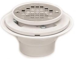 PVC ADJUSTABLE SHOWER DRAIN 2"