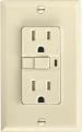 DUPLEX RECEPTACLE GFCI 15A IVORY