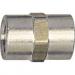 COUPLING 1/4" X 1/4" FEMALE