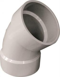 6" PVC 45 DEGREE ELBOW