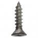 WOOD SCREWS BLACK FLAT 9 x 3/4"