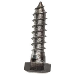 LAG BOLT BLACK 3/8" x 1-1/2"