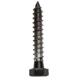 LAG BOLT BLACK 1/4" x 1-1/2"