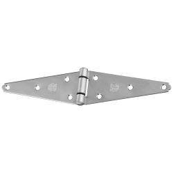 6" HEAVY STRAP HINGE ZINC