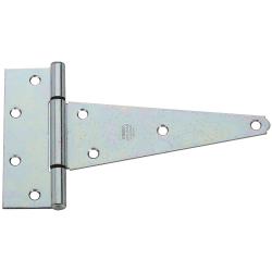 8" EXTRA HEAVY T-HINGE ZINC