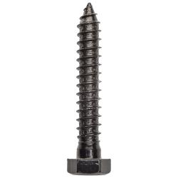 LAG BOLT BLACK 1/2" x 3"