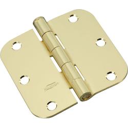 3-1/2" DOOR HINGE PB 5/8" RC