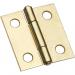 1-1/2" NON-REMOVABLE HINGE BRASS