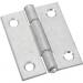 2" NON-REMOVABLE PIN HINGE ZINC