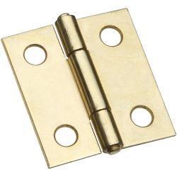 1-1/2" NON-REMOVABLE HINGE BRASS