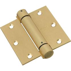 3-1/2" SPRING HINGE BRASS