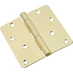 4" X 4" DOOR HINGE BRASS