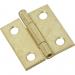 1-1/2" REMOVABLE PIN HINGE BRASS