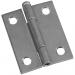 2" REMOVABLE PIN HINGE ZINC