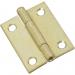 2" REMOVABLE PIN HINGE BRASS