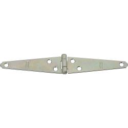 4" LIGHT STRAP HINGE ZINC