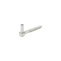 1/2" X 4" SCREW HOOK ZINC