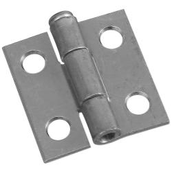 1" REMOVABLE PIN HINGE ZINC