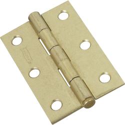 3" REMOVABLE PIN HINGE BRASS