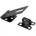 3-1/4" BLACK SAFETY HASP