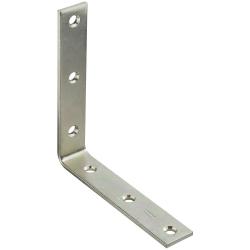 6" X 1-1/8" ZINC CORNER BRACE