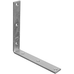 8" X 1-1/4" ZINC CORNER BRACE