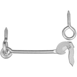 6" SAFETY GATE HOOK ZINC