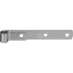 8" STRAP HINGE ZINC