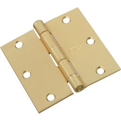 3-1/2" DOOR HINGE SATIN BRASS