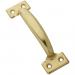 6-1/2" UTILITY PULL BRASS