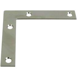 3-1/2" FLAT BRACE ZINC