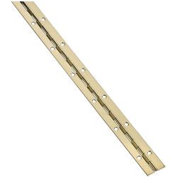 1-1/16" X 48" PIANO HINGE BRASS