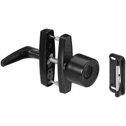 KNOB LATCH BLACK