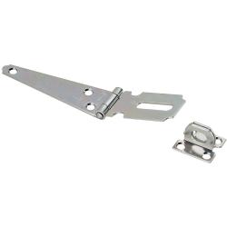 4" HINGE HASP ZINC