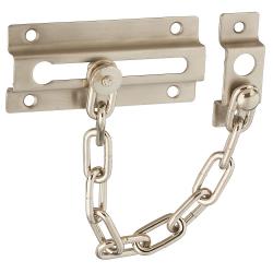 SATIN NICKEL DOOR CHAIN