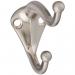 COAT & HAT HOOK SATIN NICKEL